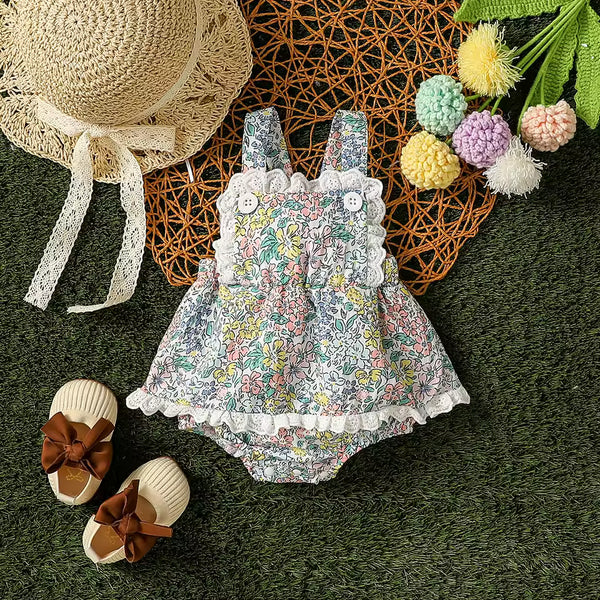 Floral Vacation Dress for Girls