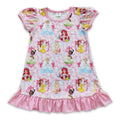 Polka Dots Short Sleeves Princess Baby Girls Dress
