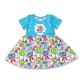 Be Who You Are Cats Short Sleeves Girls Dresses