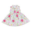 Sleeveless Floral Polo Baby Girls Dress