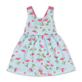 Sleeveless Flamingo Baby Girls Summer Dress