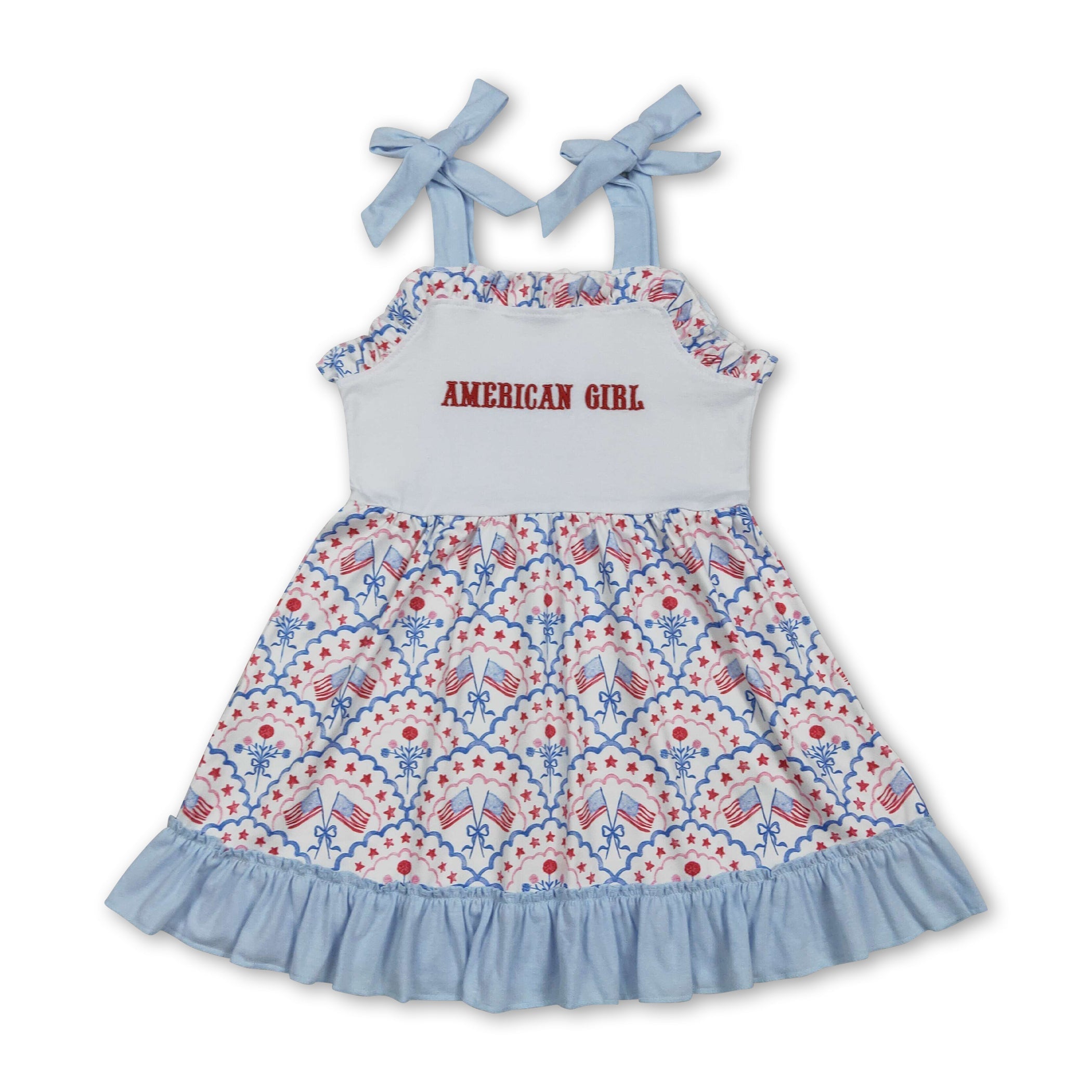 American Girl  4th of July Dress