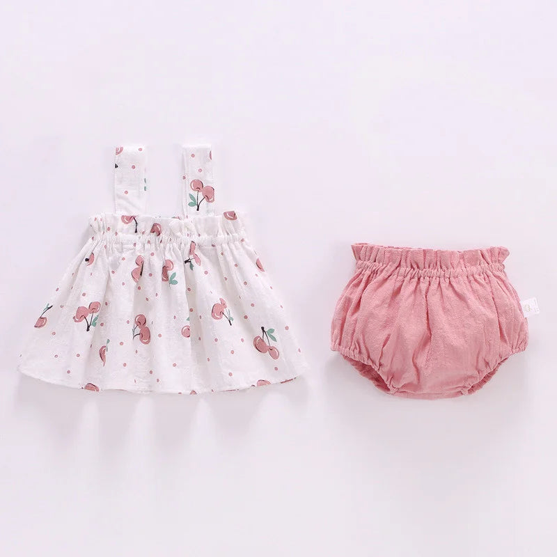 Adorable Baby Girl Dress Set