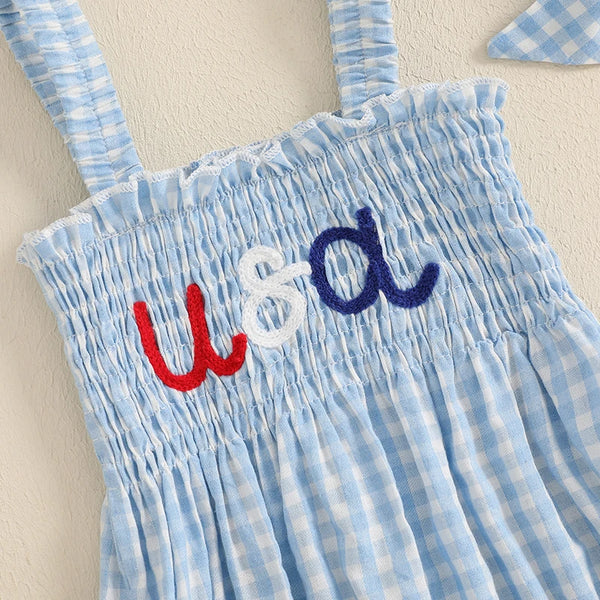 My First July 4th Romper