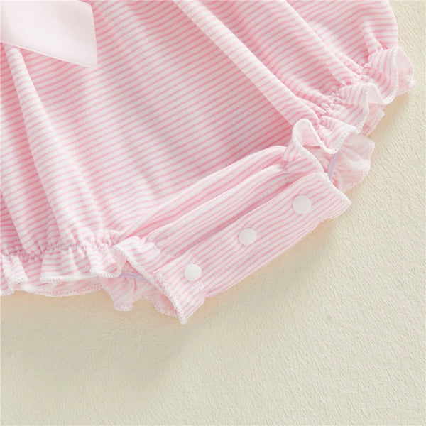 Bunny Embroidery Baby Romper