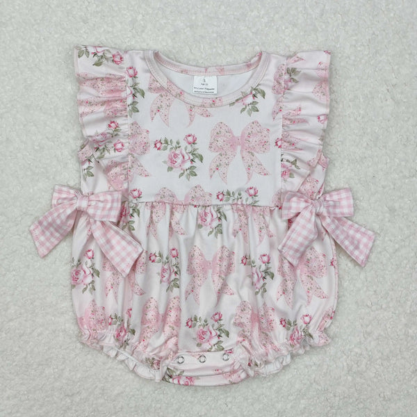 Floral Dreams Pink Romper