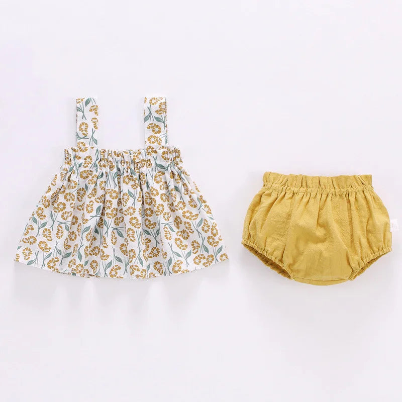 Adorable Baby Girl Dress Set