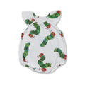 Flutter Sleeves Caterpillar Baby Girls Summer Romper