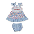 American Girl 4th of July Bummies set