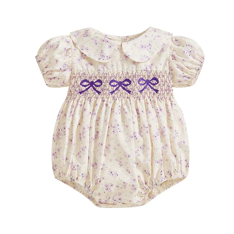 Adorable Baby Floral Rompers
