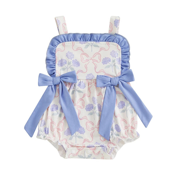 Floral Baby Romper Delight