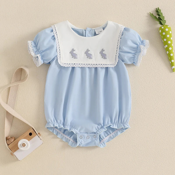 Adorable Easter Bunny Romper