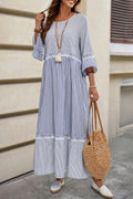 Patchwork Maxi Dress